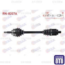 Renault Clio 2 Aks Sol Ön Komple 1.4 1998-2005 RN-8207A - 2