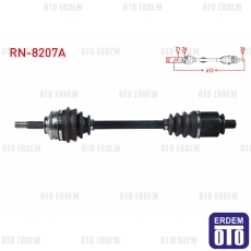 Renault Clio 2 Aks Sol Ön Komple 1.4 1998-2005 RN-8207A