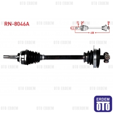 Renault Clio 2 Aks Sol Ön Komple 1.5 Dci 2003-2008 RN-8046A