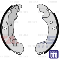 Renault Clio 3 Fren Pabucu Arka 2005-2012 