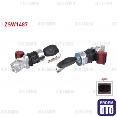 Renault Clio 3 Kangoo Fluence Master 3 Dacia Logan 2 Sandero 2 Kontak Komple Plastik Soket 2005- ZSW1487