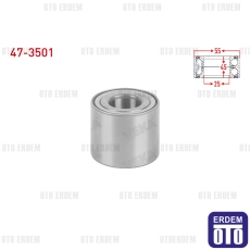 Renault Clio 3 / Megane 2 / Modus Arka Tekerlek Rulmanı Sol-Sağ 25x55x45 2002-2012 47-3501