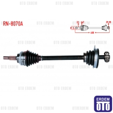 Renault Kangoo Aks Komple Ön Sol 1.5 dCi 1998-2008 RN-8070A