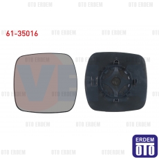 Renault Kangoo Ayna Camı Sağ Isıtmalı 2008- 61-35016
