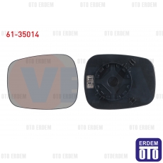 Renault Kangoo Ayna Camı Sol Isıtmalı Asferik 2002-2008 61-35014