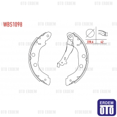 Renault Kangoo Fren Pabucu (Arka) 1998-2008 WBS1098