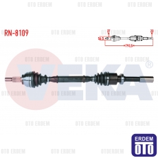 Renault Laguna 2 Aks Sağ Ön Komple 1.6i 16V 2001-2007 RN-8109 - 2