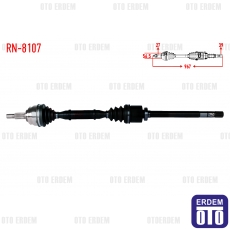 Renault Laguna 2 Aks Sağ Ön Komple 1.9 Dci 2001-2007 RN-8107