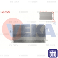 Renault Laguna 2 Klima Radyatörü 1.6i 16v 2001-2007 43-3529 - 2