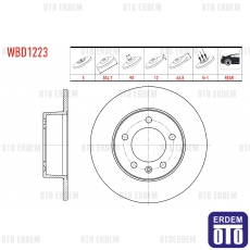 Renault Master 2 Master 3  Fren Diski Arka 1998-2010 WBD1223