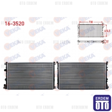 Renault Master 2 Su Radyatörü Mekanik 2.5 DCI 2003-2010 16-3520 - 2