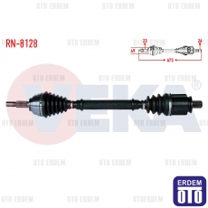 Renault Megane 2 Aks Sol Ön Komple 2002-2008 RN-8128 - 2