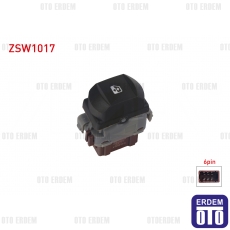 Renault Megane 2 Clio 3 Laguna 2 Espace 4 Cam Açma Anahtarı Tekli 2002- ZSW1017