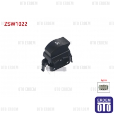 Renault Megane 2 Laguna 2 Espace 4 Cam Açma Anahtarı Tekli 2002-2008 ZSW1022