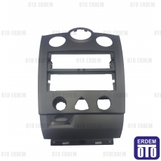 Renault Megane 2 Torpido Radyo Ve Klima Çerçevesi (Füme) (Dijital Klima) 8200491109 - 2