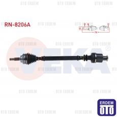 Renault Megane I Aks Sağ Ön Komple 1.6i 16V 1996-2003 RN-8206A - 2