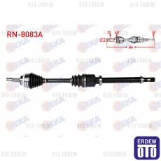 Renault Thalia 2 Komple Ön Aks Sağ 1.5 Dci 2008- ABSli RN-8083A - 2