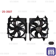 Renault Thalia 3 Fan Motoru Su Radyatörü Davlumbazlı Tekli 1.5 Dci 2014 25-3507
