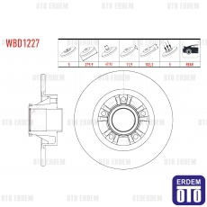 Renault Trafic 2 Fren Diski Arka 2001-2014 WBD1227